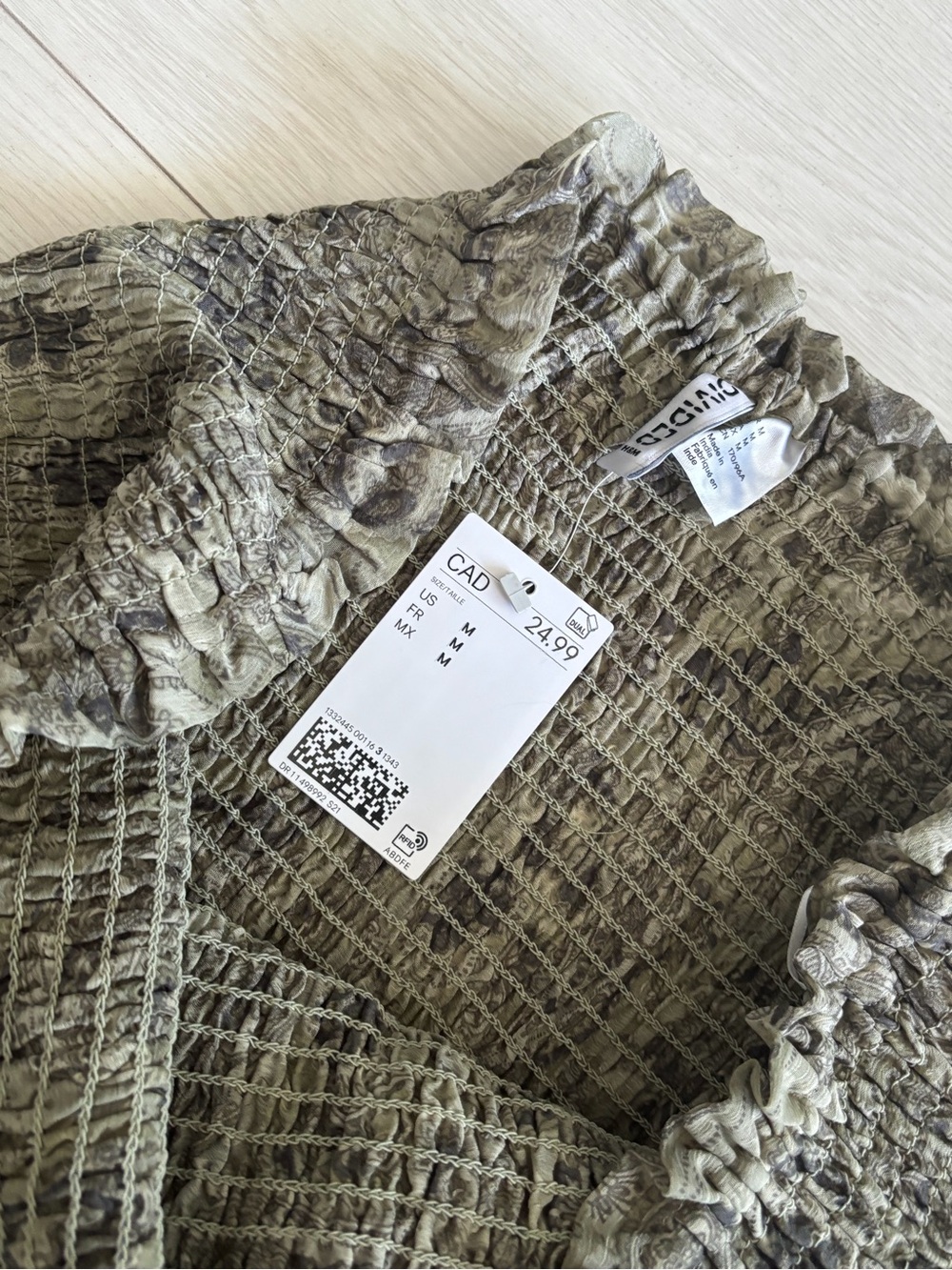 Smocked Tank Top - Picture 3 of 3